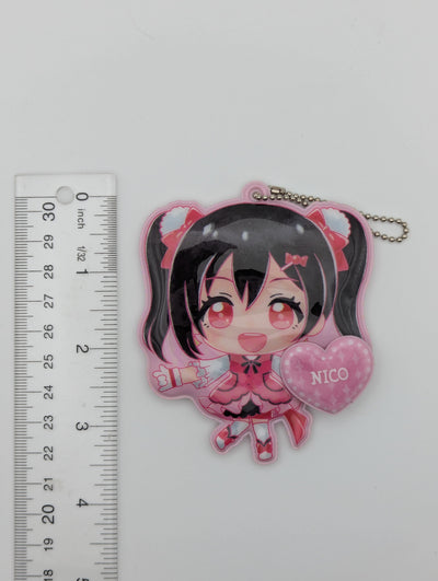 Nico Yazawa Love Live Puffy Keychain