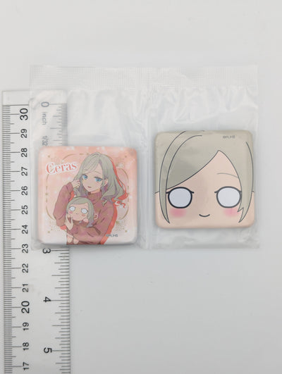 Ceras Yanagida Lilienfeld Love Live Square Can Badge
