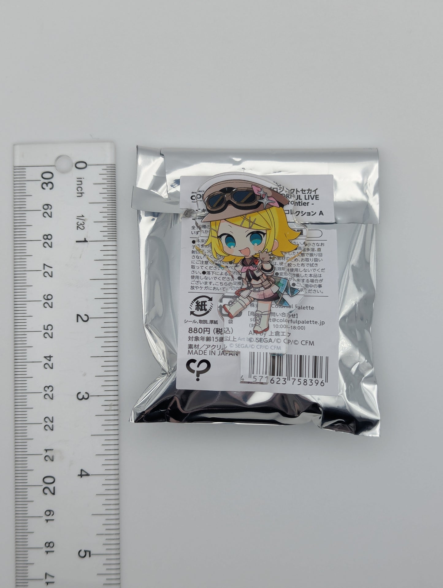 Kagamine Rin Project Sekai 5th Live Frontier Acrylic Clip Stand