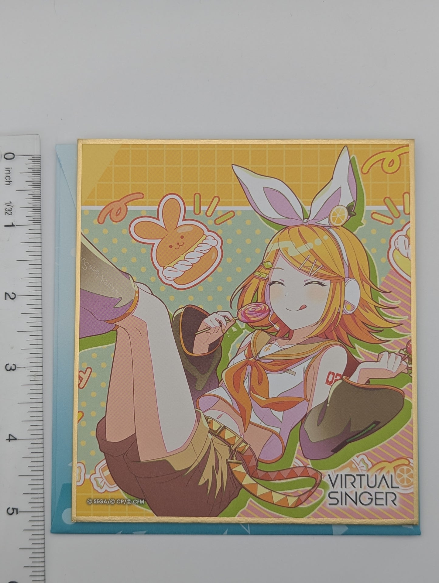 Kagamine Rin Project Sekai Birthday Shikishi Art Board