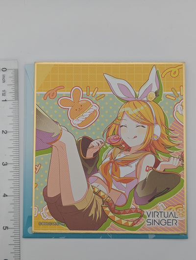 Kagamine Rin Project Sekai Birthday Shikishi Art Board