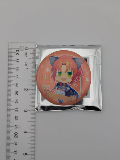 Leo Tsukinaga Ensemble Stars CN Kitty Can Badge