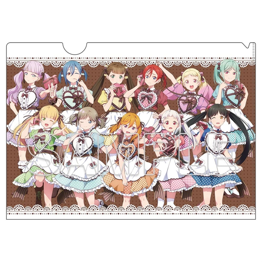 [PREORDER] Liella Love Live Valentine's POP UP Clear File