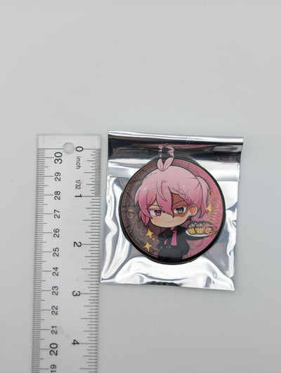 Asmodeus Alice Welcome to Demon School Iruma-kun Mafia AU Can Badge