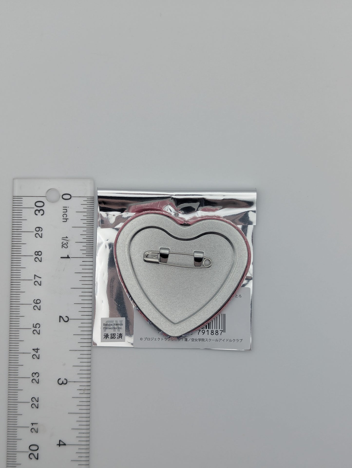 Hime Anyoji Link! Like! Love Live Hasunosora New Toro Heart Can Badge