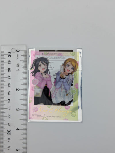 Nico Yazawa & Hanayo Koizumi Love Live UR Pair Clear Card
