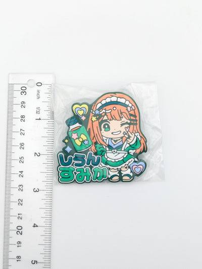 Shiun Sumika Idolmaster Name Rubber Badge
