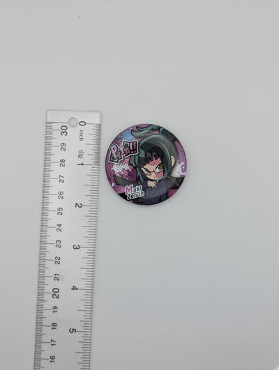 Maki Zenin Jujutsu Kaisen Can Badge