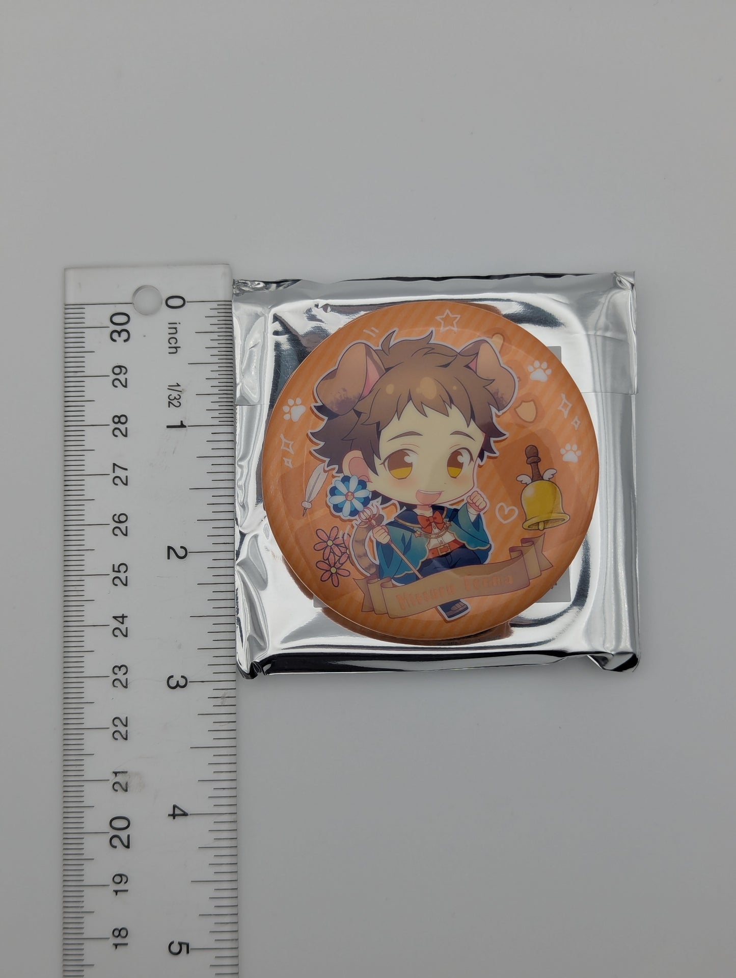 Mitsuru Tenma Ensemble Stars CN Kitty Can Badge