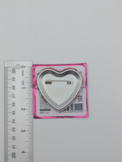 Mei Yoneme Love Live Valentine's ver Heart Can Badge