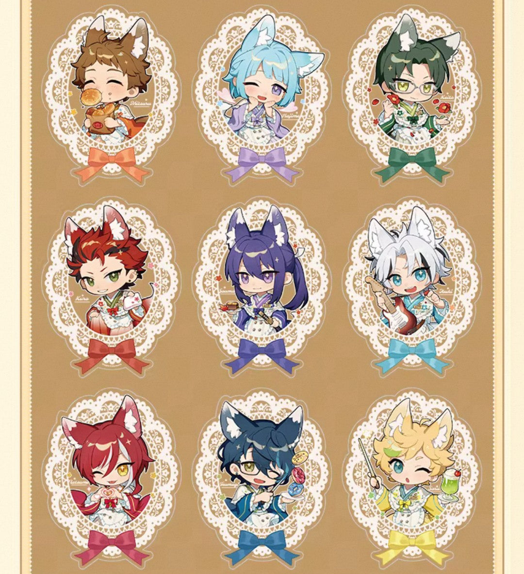 [PREORDER] CN Ensemble Stars Fox Tea Party Clear Cards Set A