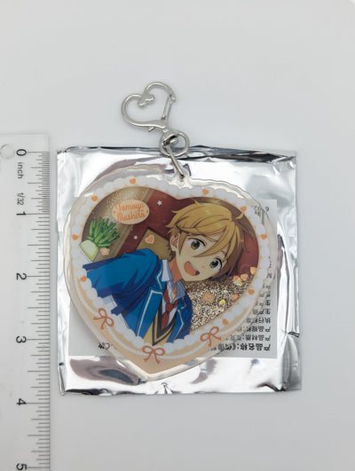 Tomoya Mashiro Ensemble Stars CN Heart Cake Glitter Acrylic Keychain