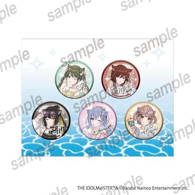 [PREORDER] Idolmaster Shiny Colors x Maneki Neko Karaoke Can Badges