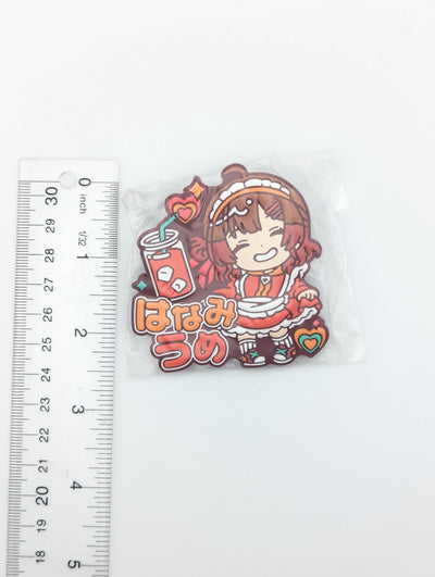 Hanami Ume Idolmaster Name Rubber Badge