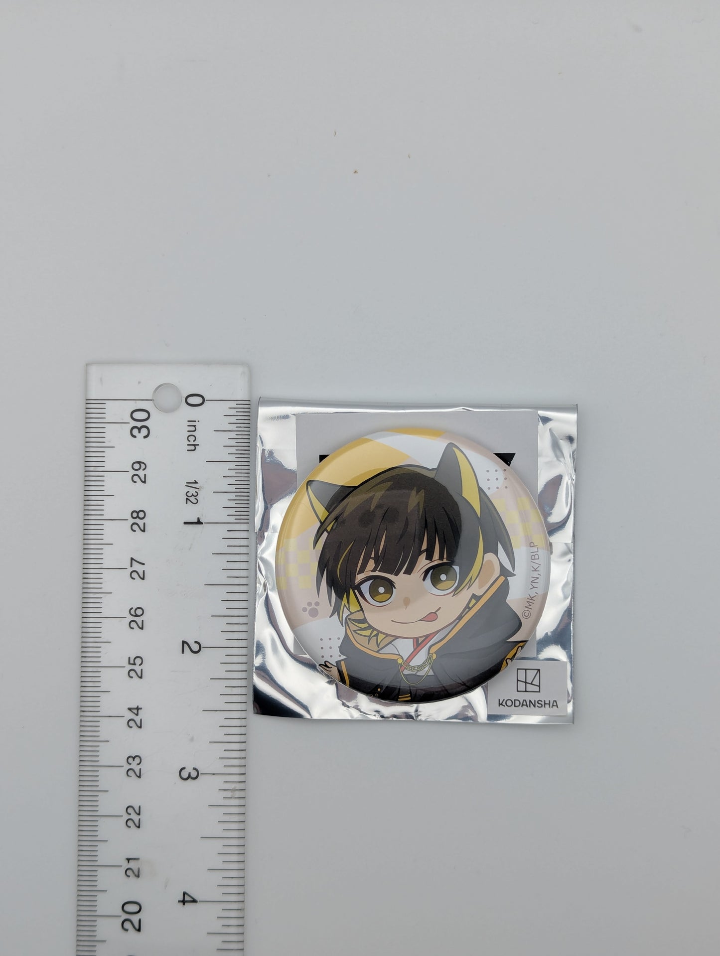 Bachira Meguru Blue Lock Wafuku Kemomimi Can Badge