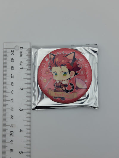 Kuro Kiryu Ensemble Stars CN Kitty Can Badge
