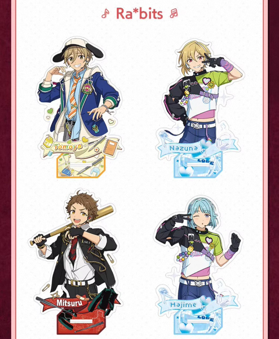[PREORDER] CN Ensemble Stars 10 UNIT SONG Acrylic Stands