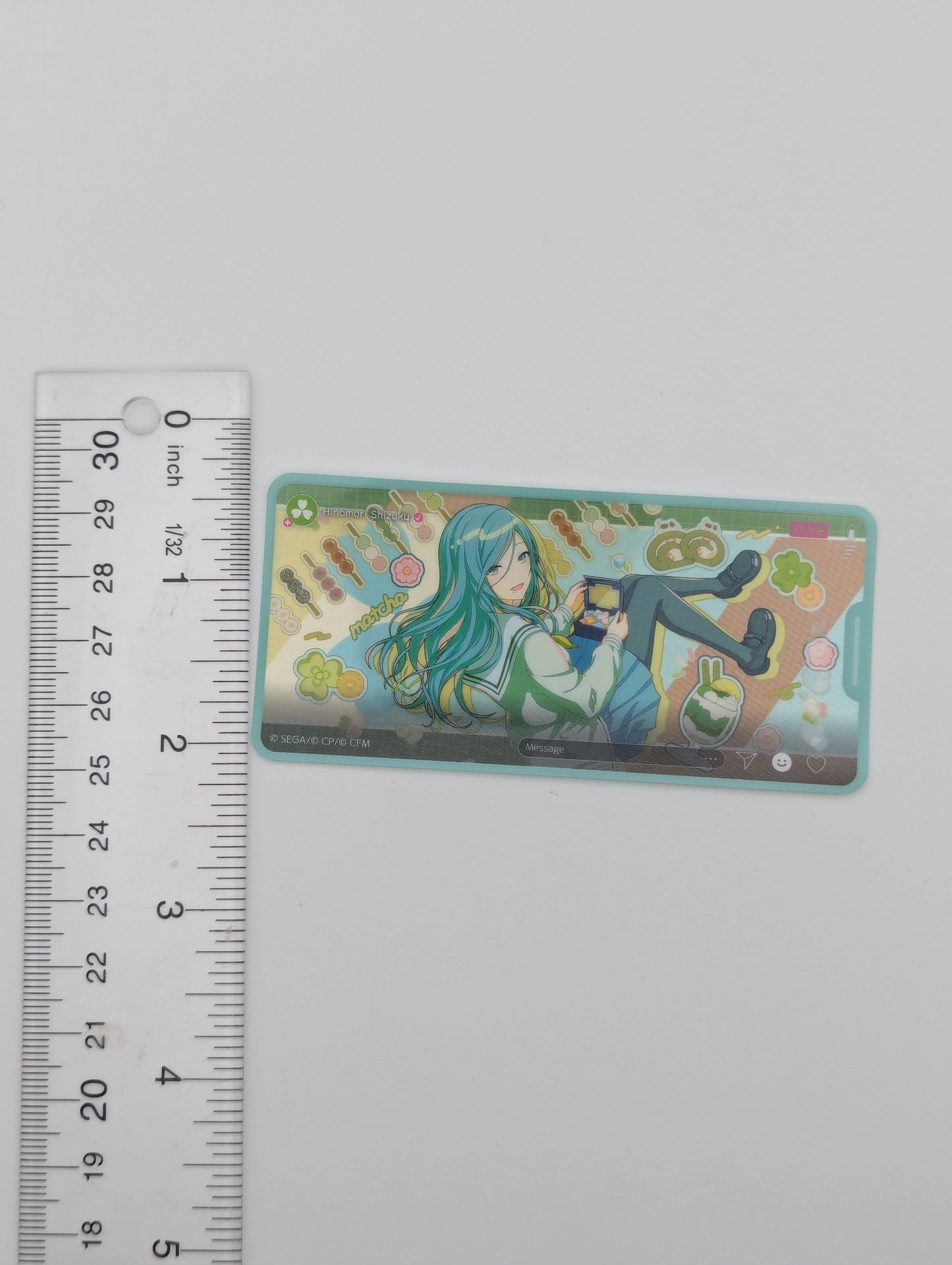 Shizuku Hinomori Project Sekai Anniversary Birthday 2023-2024 Clear Memo Sticker