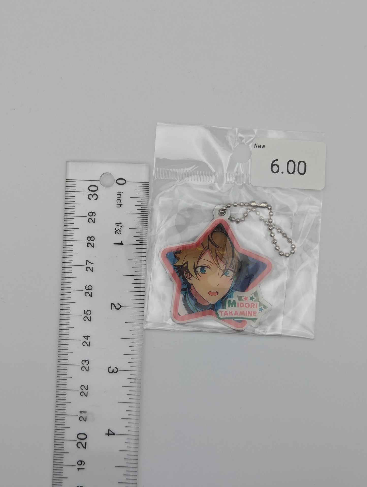 Midori Takamine Ensemble Stars Metal Charm Keychain