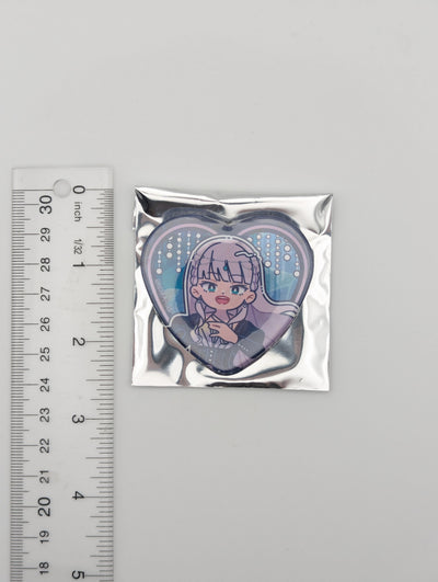 Margarete Wien Love Live Heart Can Badge