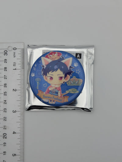 Yuzuru Fushimi Ensemble Stars CN Kitty Can Badge