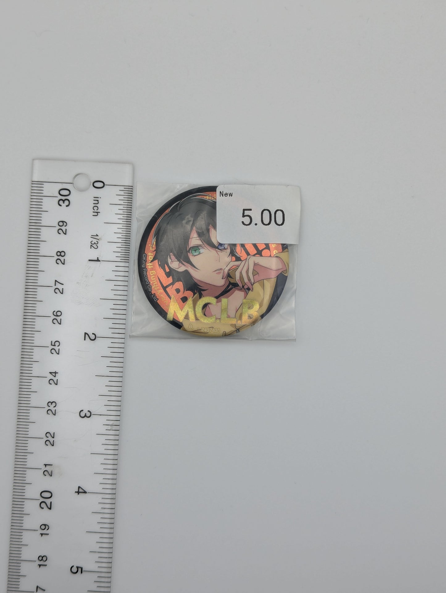 Saburo Yamada Hypnosis Mic Can Badge