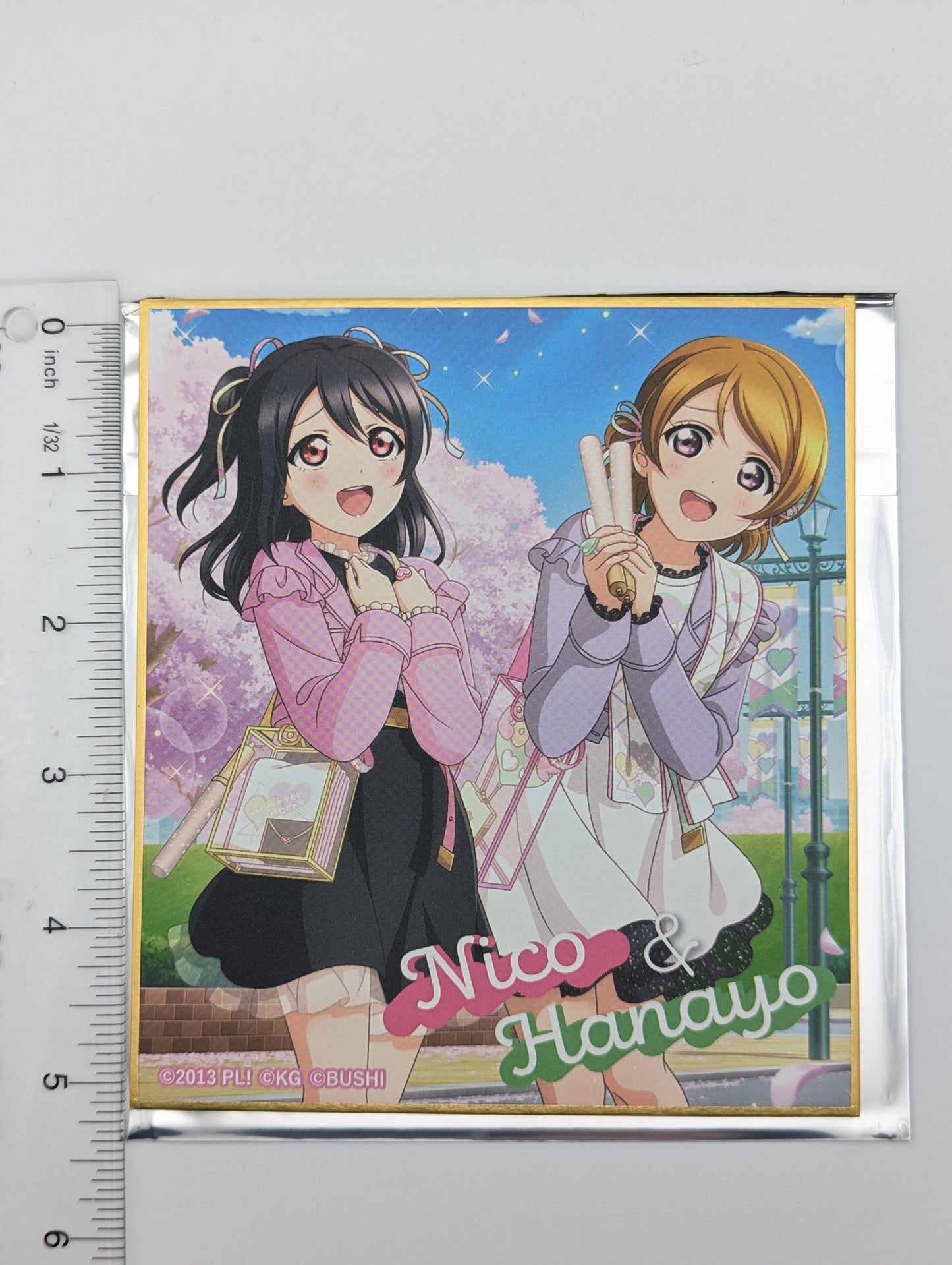 Nico Yazawa & Hanayo Koizumi Love Live UR Pair Shikishi Art Board