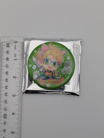 Makoto Yuuki Ensemble Stars CN Kitty Can Badge