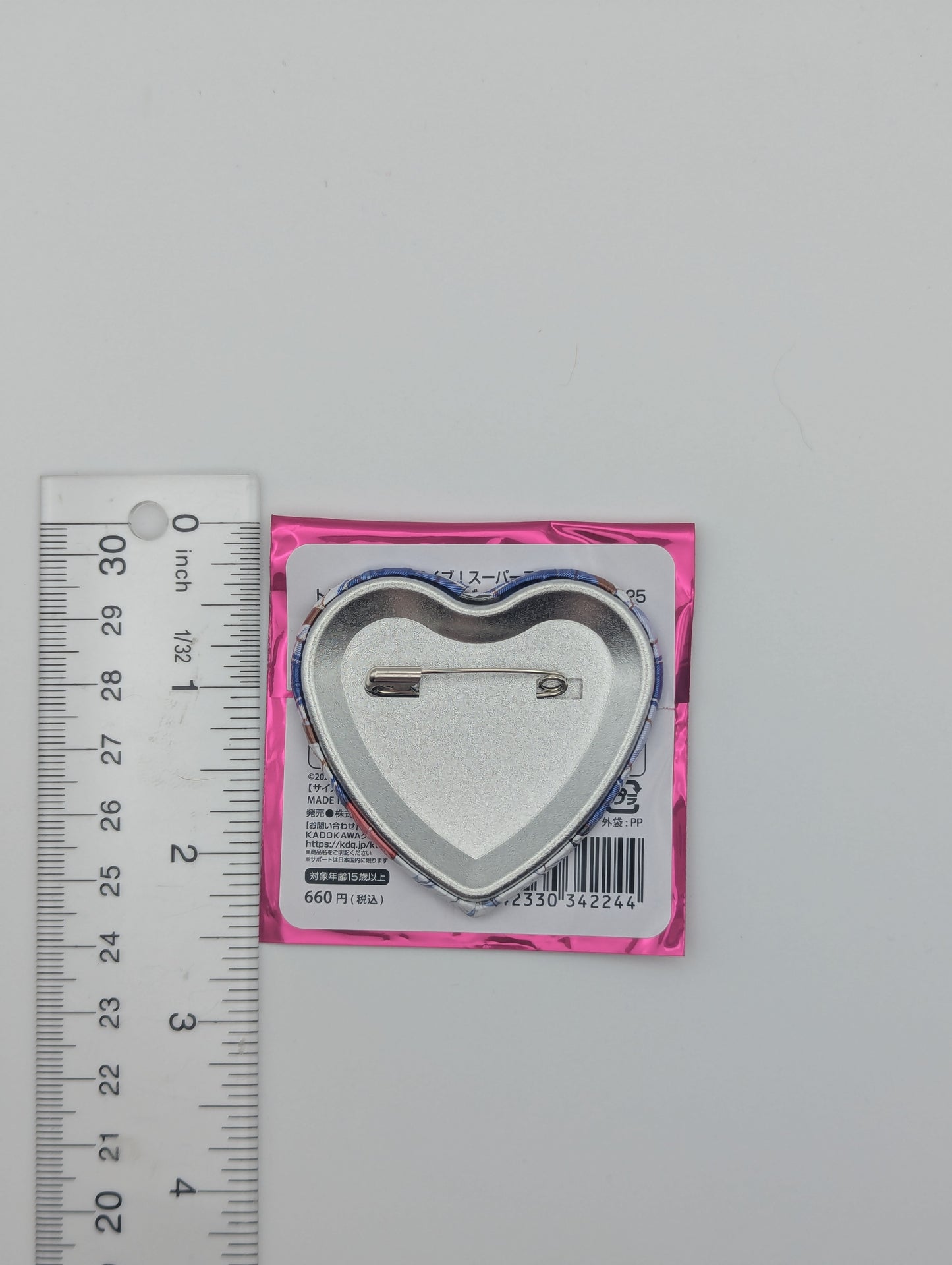 Ren Hazuki Love Live Valentine's ver Heart Can Badge