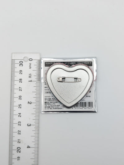 Lanzhu Zhong Love Live Heart Can Badge