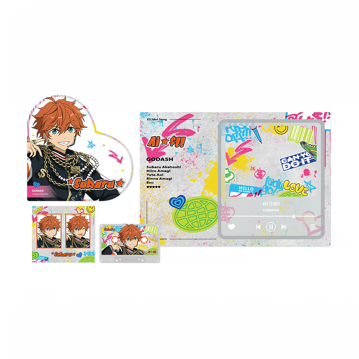 [PREORDER] CN Ensemble Stars 10 UNIT SONG Ita Board Sets