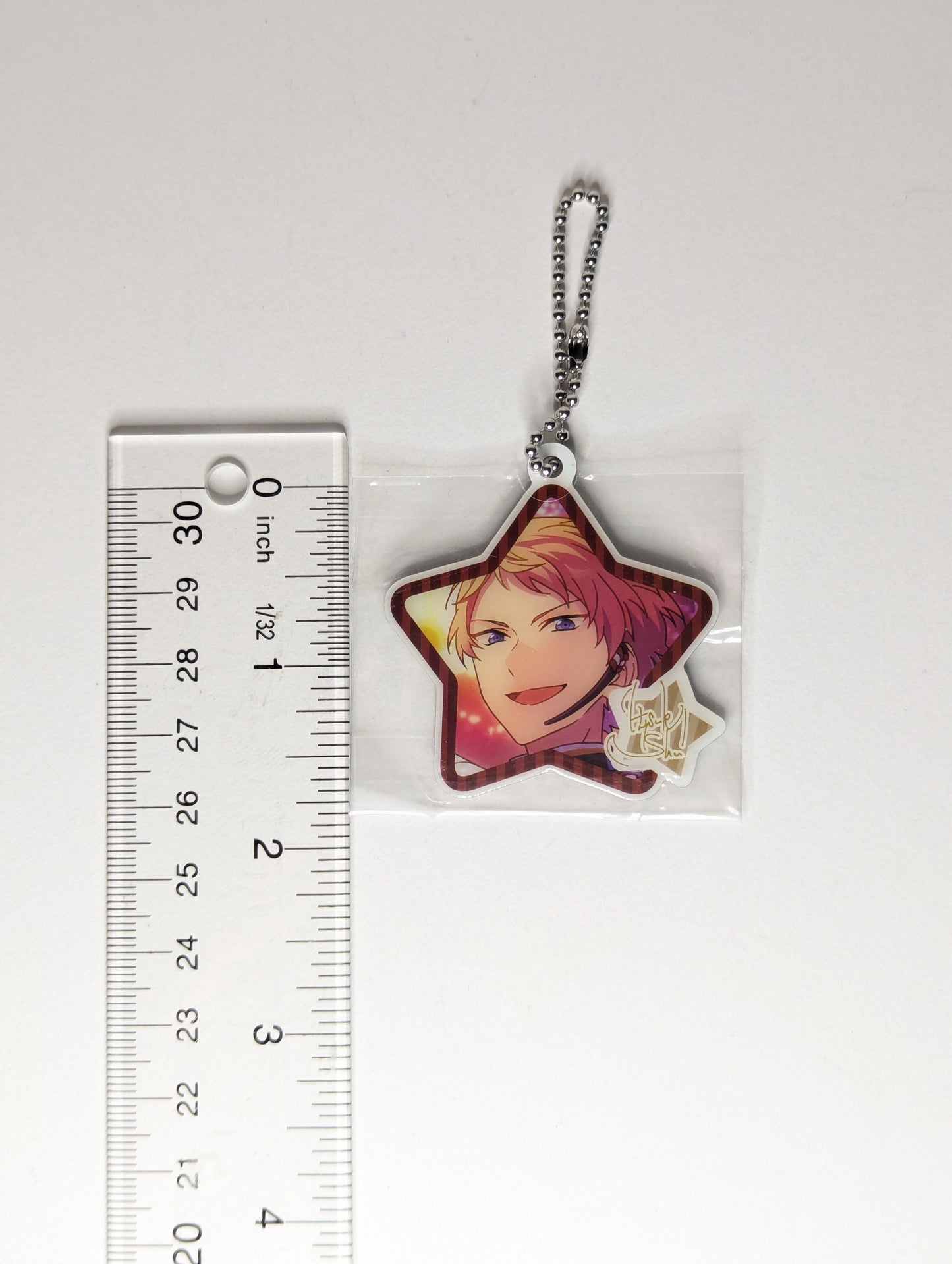 Shu Itsuki Ensemble Stars Metal Star Keychain