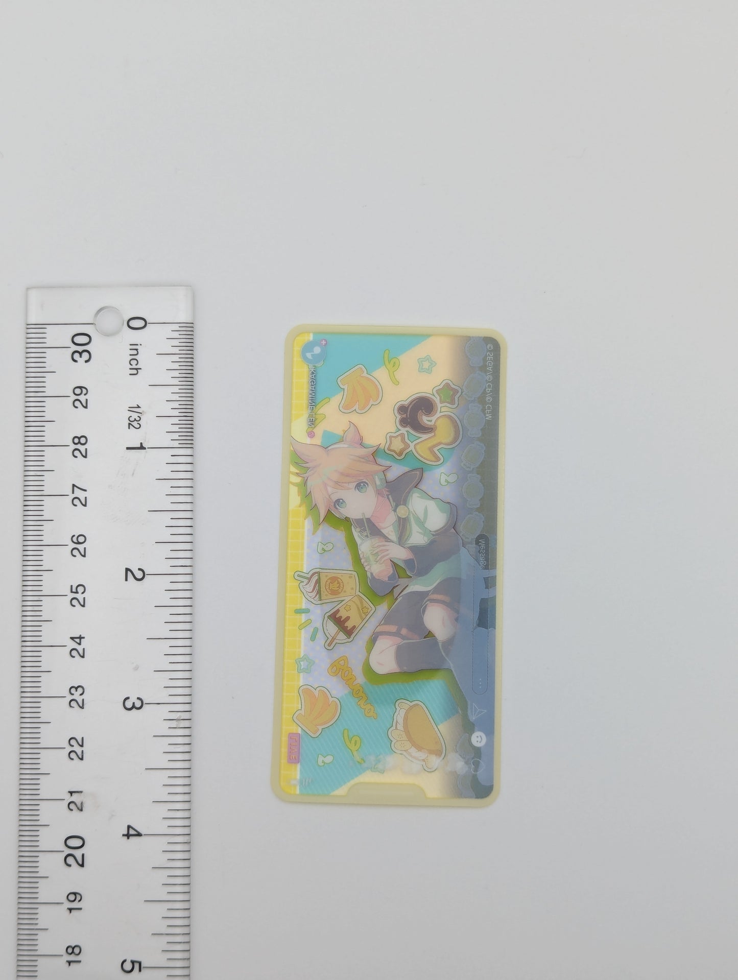 Kagamine Len Project Sekai Anniversary Birthday 2023-2024 Clear Memo Sticker