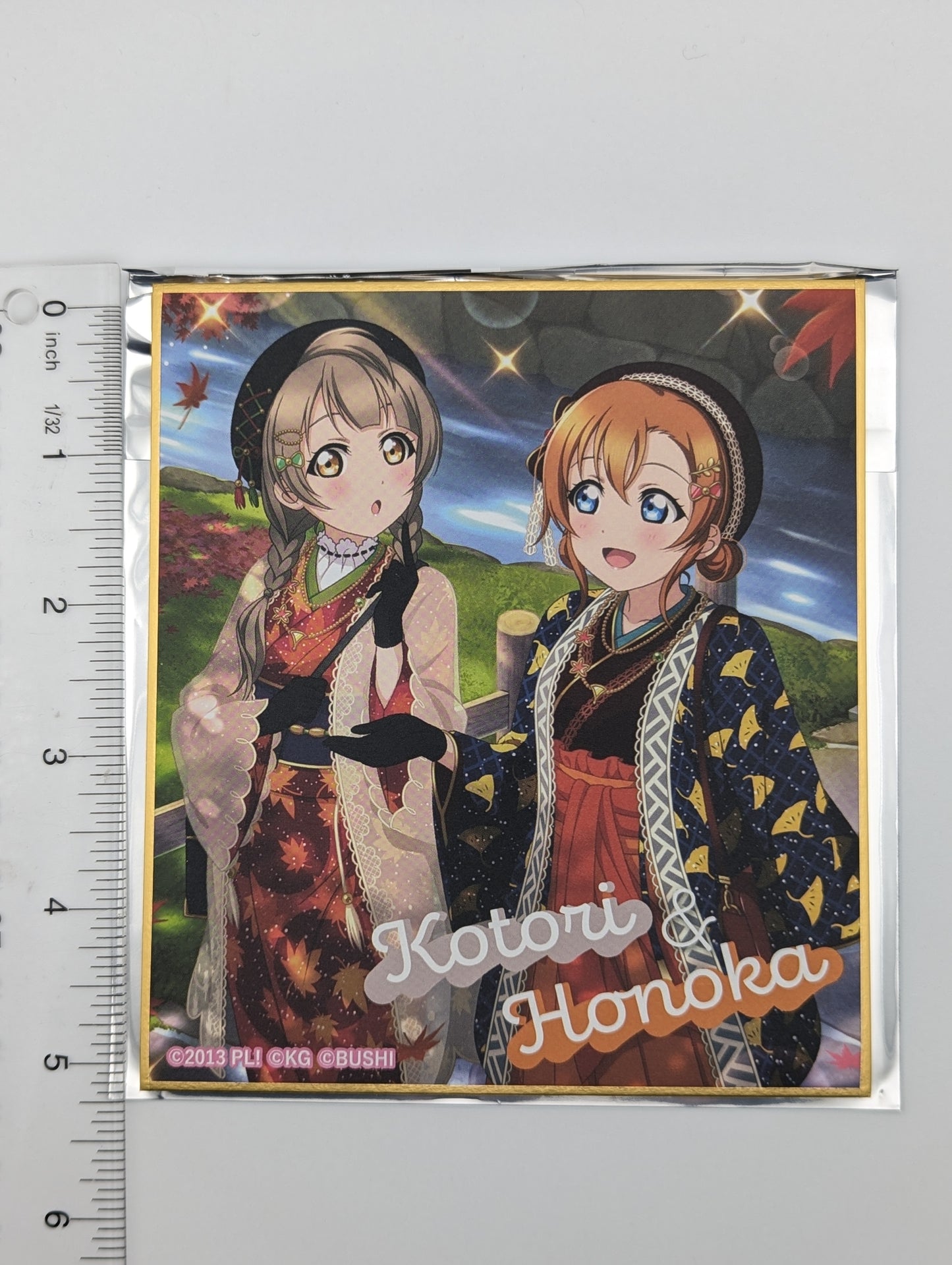Kotori Minami & Honoka Kousaka Love Live UR Pair Shikishi Art Board