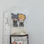 Aki & Denji Chainsaw Man Rubber Strap