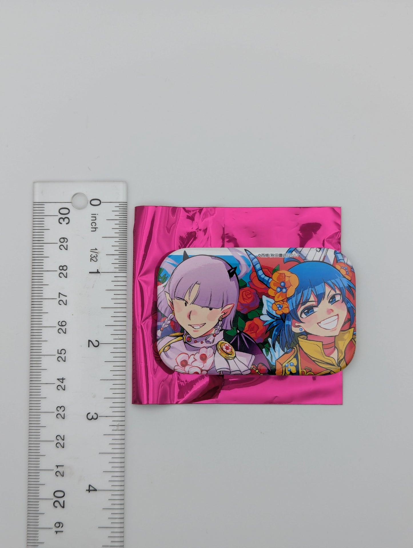 Purson Soi and Iruma Suzuki Welcome to Demon School Iruma-kun Rectangle Can Badge