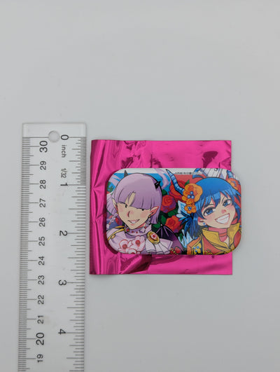 Purson Soi and Iruma Suzuki Welcome to Demon School Iruma-kun Rectangle Can Badge