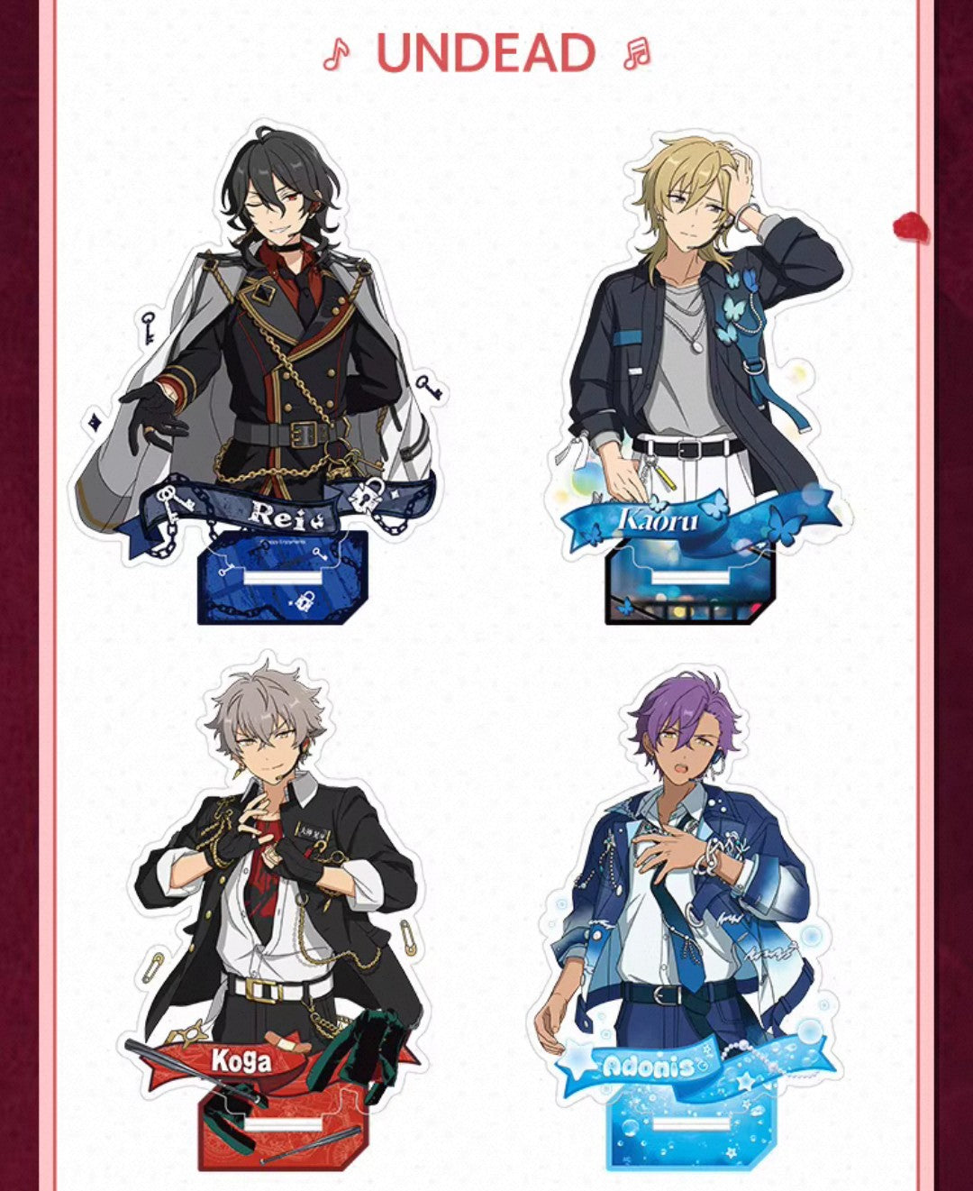 [PREORDER] CN Ensemble Stars 10 UNIT SONG Acrylic Stands