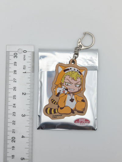 Sabnock Sabro Welcome to Demon School Iruma-kun x Rascal Wooden Keychain