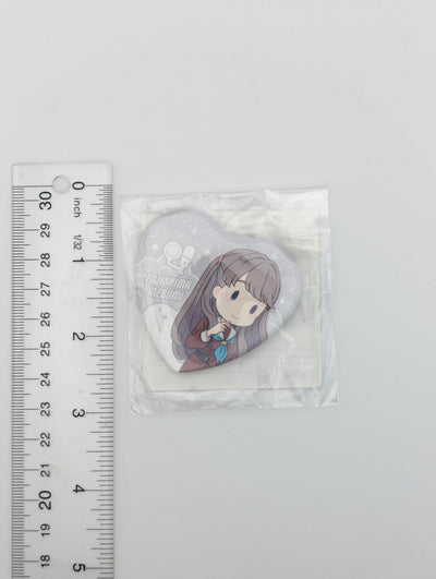 Megumi Fujishima Love Live Heart Can Badge