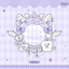 Purple Acrylic Medical Cat Badge Holder (5.8CM)