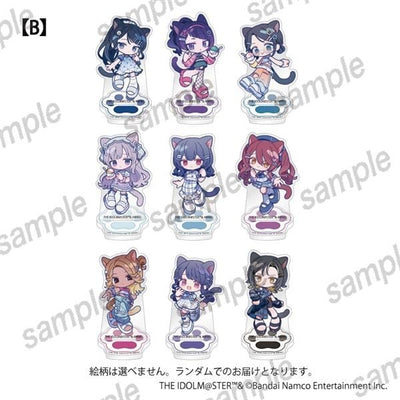 [PREORDER] Idolmaster Shiny Colors x Maneki Neko Karaoke Mini Acrylic Stands Set B