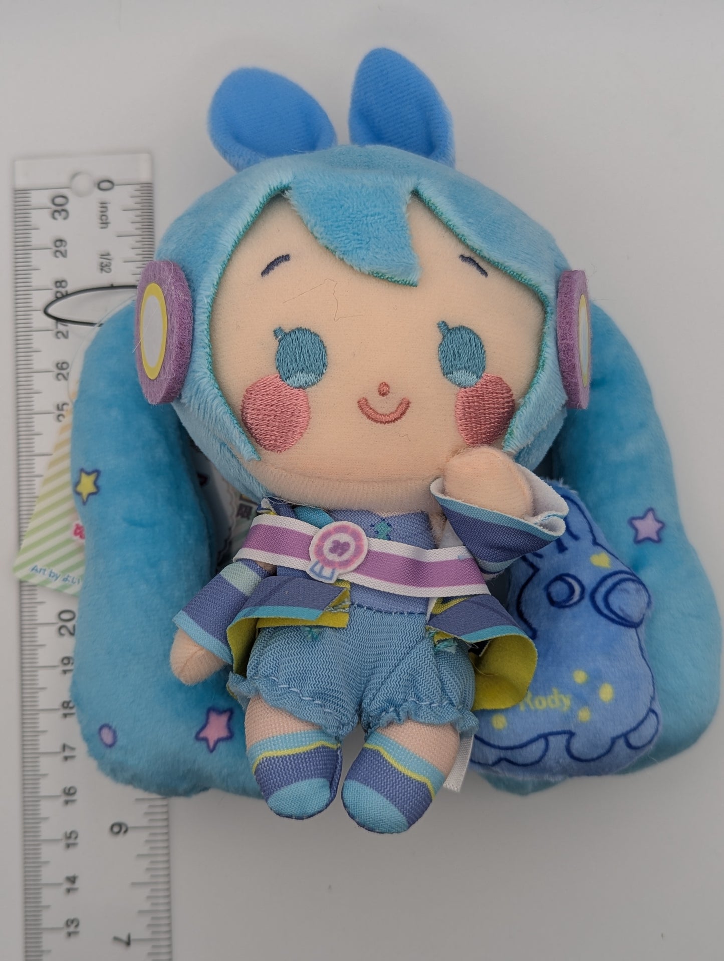 Hatsune Miku x Rody Vocaloid Plush Keychain