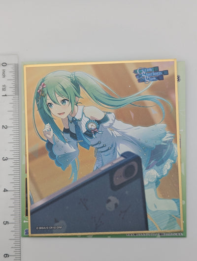 Hatsune Miku Project Sekai Shikishi Art Board