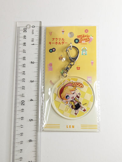 Kagamine Len Hatsune Miku Diner Acrylic Keychain