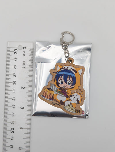 Iruma Suzuki Welcome to Demon School Iruma-kun x Rascal Wooden Keychain