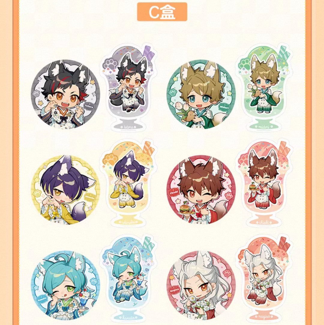 [PREORDER] CN Ensemble Stars Fox Tea Party Badge/Card Sets Set C