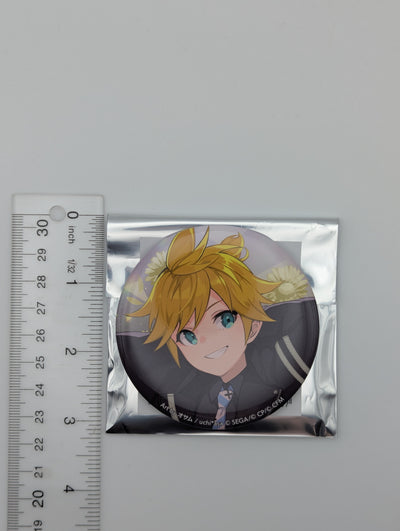 Kagamine Len Project Sekai 4th Anniversary Connect Live Can Badge
