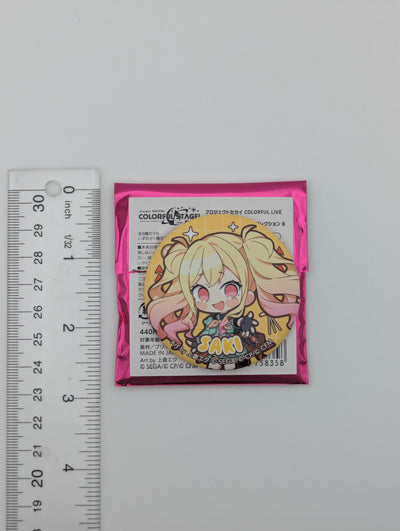 Saki Tenma Project Sekai 5th Live Frontier Chibi Can Badge