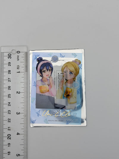 Umi Sonoda & Eli Ayase Love Live UR Pair Clear Card